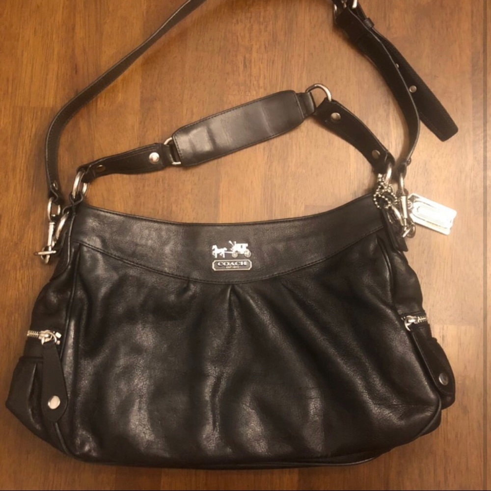 🖤 CHUNKY BLACK COACH PURSE 🖤